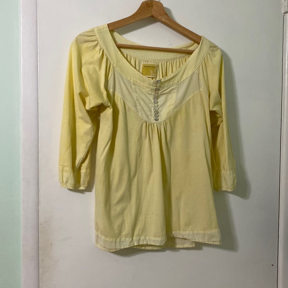 Ben and Lucia yellow top